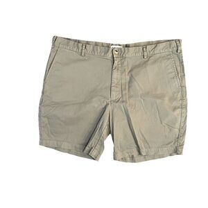 Peter Millar Men’s Chino Shorts 42 Pima Cotton Green 8” Inseam